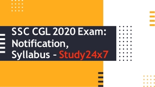 SSC CGL Exams