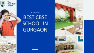 CBSE Affiliated School in Gurgaon - The blue bells school