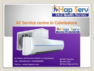 AC Service Centre in Coimbatore