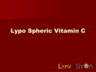 Lypo Spheric Vitamin C