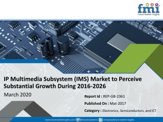 Growth of IP Multimedia Subsystem (IMS) Market Projected to Amplify During 2016-2026