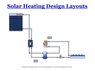 Solar Heating Design Layouts