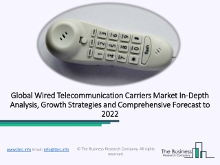 Wired Telecommunication Carriers Market Report: Global Industry Trends