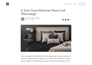 Is Your Guest Bedroom Warm And Welcoming?