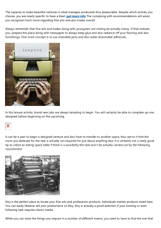 Fine Arts As Well As Professions Tips You Required To Read
