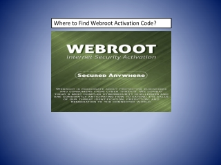 Webroot Safe - Download and Install - webroot.com/safe