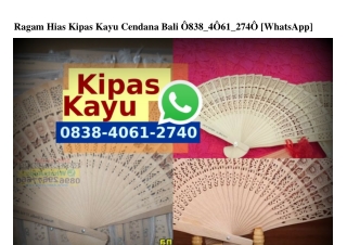 Ragam Hias Kipas Kayu Cendana Bali 0838~4061~2740[wa]