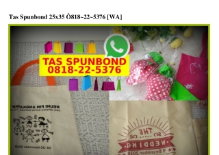 Tas Spunbond 25x35 O818.22.5376[wa]