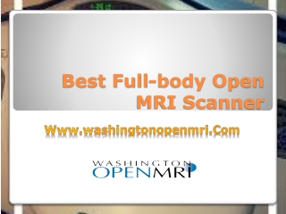 Best Full-body Open MRI Scanner