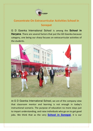 Schools in Sonepat