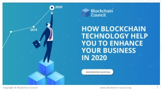 How Blockchain Technology Help You to Enhance Your Business in 2020