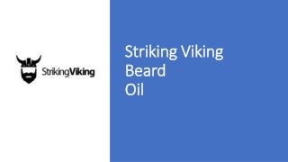 Striking Viking Beard Oil