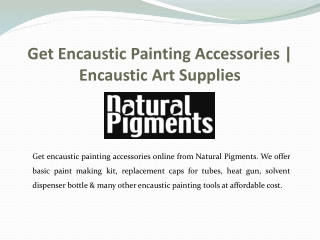 Get Encaustic Painting Accessories | Encaustic Art Supplies