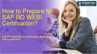 C_BOWI_42 Study Guide and How to Crack Exam on BO WEBI