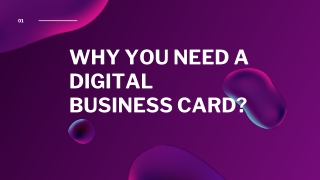 Benefits of digital business card in your business