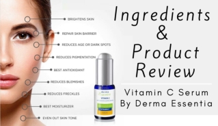 Vitamin C Serum By Derma Essentia : Ingredients/Review