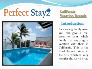 California Vacation Rentals