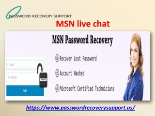 MSN live chat