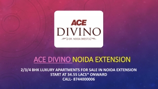 ACE Group Launced New Residential Project ACE Divino