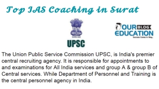 Best IAS Coaching in Surat
