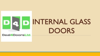Internal Glass Doors Online by Deal4doors