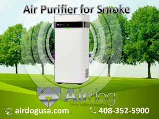 You can get the Clean and Fresh Air by using Air Purifier for Smoke | Airdog USA