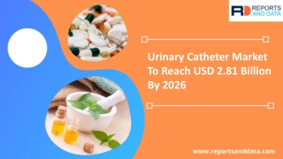 Urinary Catheter Market Insights Research and Global Outlook 2020 to 2026