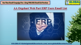 AA Orgchart Web Part ERP Users Email List