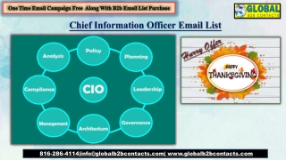 Chief Information Officer Email List
