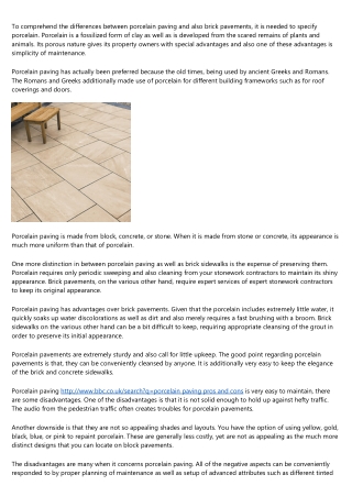 The Intermediate Guide to paving