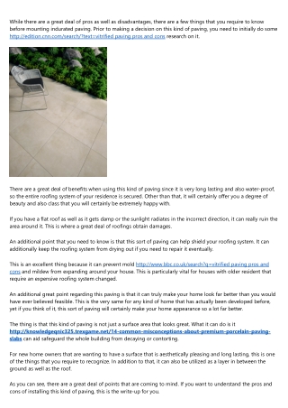 9 Things Your Parents Taught You About outdoor porcelain paving pros and cons