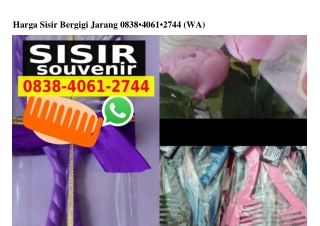 Harga Sisir Bergigi Jarang 0838–4061–2744[wa]