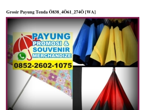 Grosir Payung Tenda 0838–4061–2740[wa]