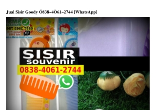 Jual Sisir Goody Ö838•4Ö61•2744[wa]