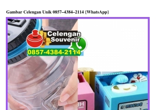 Gambar Celengan Unik Ö857-4384-2114[wa]