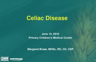 Celiac Disease