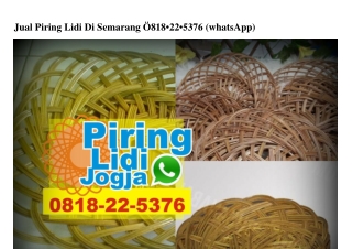 Jual Piring Lidi Di Semarang Ö818 22 5376[wa]