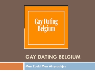 afspreken als gay