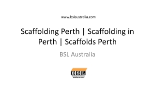 Scaffolding Perth - Scaffolding in Perth - Scaffolds Perth