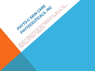 Phyto-C ! Phytoceuticals Inc - Products