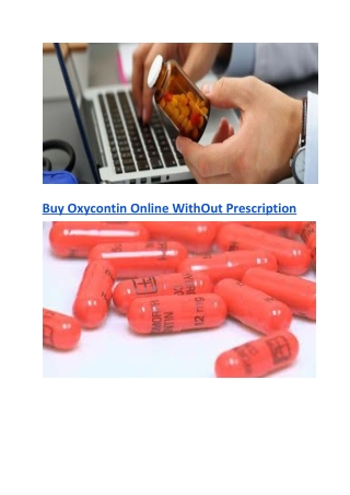 Buy Oxycontin Online WithOut Prescription