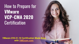 [Updated 2020] VMware VCP-CMA 2020 (2V0-31.19) Certification | PDF