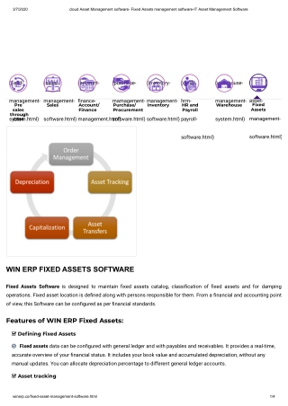 cloud Asset Management software- Fixed Assets management software-IT Asset Management Software