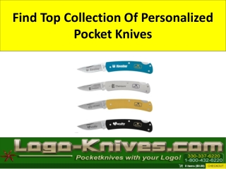 Browse Top Collection Of Personalized Pocket Knives