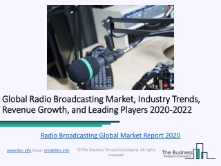 Radio Broadcasting Market Competitive Landscape and Regional Forecast Analysis 2022