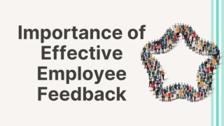 Importance of Effective Employee Feedback