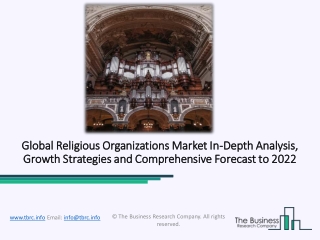 Global Religious Organizations Market To Anticipate Huge Growth By 2022