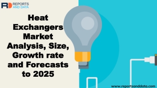 Heat Exchangers Market Infrastructure Growth And Development 2019 - 2025