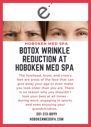 Botox and Dermal Fillers in Hoboken NJ