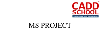 Civil CAD | Ms project training | project management software in Chennai